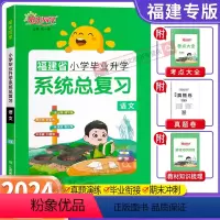语文(福建专版) 小学升初中 [正版]福建专版2024新版阳光同学小学毕业升学系统总复习语文六年级考点大全与全真模拟练习