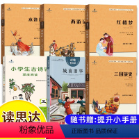 [全套]读思达 五年级下 [正版] 读思达丛书 悦读整本书阅读 2024年春五年级下 城南旧事 西游记 水浒传三国演义红