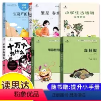 [全套]读思达 四年级下 [正版] 读思达丛书整本书阅读 2024年春四年级下 宝葫芦的秘密 繁星春水 细菌世界历险记