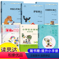 [全套]读思达 三年级下 [正版] 读思达丛书整本书阅读 2024春三年级下 笨狼的故事中国古代寓言故事伊索寓言闪闪的红