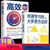 [正版]2册 高效学习+所谓学习好大多是方法好 学习高手的10个习惯学习法书籍 儿童小学初中高中语文高校学习法全集