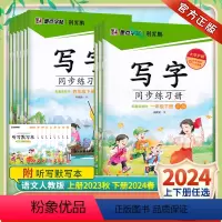 二年级下册正楷 小学通用 [正版]2024新版字帖写字同步练习册一二三四五六七八九年级下册上册人教版小学初中语文同步训练