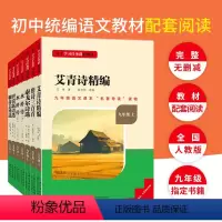 [全2册]名著导读九年级上册必读全国版水浒传+艾青诗精编 [正版]名校课堂儒林外史简爱艾青诗精编水浒传唐诗三百首聊斋志异