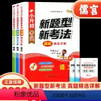 语文 小学升初中 [正版]2024新版小升初考试新题型新考法真题精选详解语文数学英语通用版内含答案小学升初中复习辅导用书
