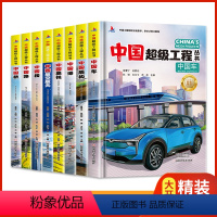 [全8册]中国楼+中国桥+中国高铁+中国港+中国路+中国盾构+中国航空航天+中国车 [正版]全套8册中国超级工程丛书 这