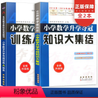 数学 小学升初中 [正版]小学数学升学夺冠知识大集结训练A体系全套2册全新升级版六年级小升初题总复习资料包小考专项训练知