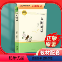 [正版]正品 人间词话 王国维著诗词美学 中国古代古文词高中生必读课外阅读诗词书籍青少年国学诗词高中精读文学名著人民教