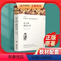[正版]无删减带注释在人间我的大学 高尔基三部曲 原著原版中文版 小学生初中生高中生阅读课外书 世界经典文学名著小说励