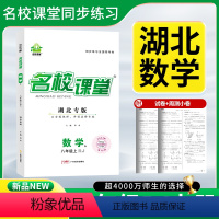 英语听说(人教) 八年级上 [正版]湖北专版2024秋名校课堂八年级上册语文数学英语人教版初二上RJ初中同步练习册培优教