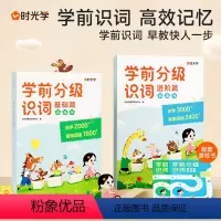 基础篇(识词书+游戏书)全2册 [正版]时光学 注音版学前分级识词幼小衔接基础篇进阶篇幼儿园学前阅读识字识词启蒙认知学前