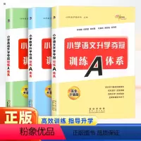 [全3册]小学升学夺冠训练A体系语文+数学+英语 小学六年级 [正版]小学升学夺冠训练A体系语文数学英语全套3册小升初知