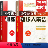 [正版]小学语文升学夺冠知识大集结训练A体系全套2册全新升级版六年级小升初题总复习资料包小考专项训练知识大全工具书名校