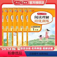 阅读理解培优训练 小学一年级 [正版]2024版小学语文阅读理解培优训练一二三四五六年级上册下册全一册语文课内课外阅读理