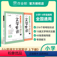 小学语文文学常识⭐全套共2册 小学通用 [正版]2024新版作业帮小学语文文学常识上下册全套2册全解一本通完全解读一二三