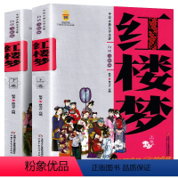 [正版] 中国古典文学名著 红楼梦 全套2册 学生版白话文美绘版 中国少年儿童出版社 儿童读物四大名著之红楼梦 阅读书