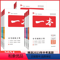 [全套9本]语数英物化政史地生 中考训练方案 初中通用 [正版]2024版一本中考训练方案语文数学英语物理化学生物地理历