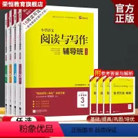 [全套2册]阅读与写作辅导班+奥数辅导班 小学一年级 [正版]木头马小学语文阅读与写作辅导班一二三四五六年级18周读写攻