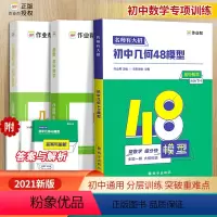 初中数学[几何48模型+几何辅助线+函数] [正版]2021版作业帮初中数学几何48模型与解题大全几何辅助线函数初一初二