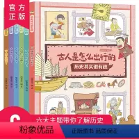 历史其实很有趣(全6册) [正版]历史其实很有趣全6册 3-6-8岁幼儿早教书籍儿童历史百科绘本图画故事书 中国历史儿童