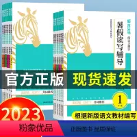 暑假读写辅导 小学一年级 [正版]2023新版木头马阅读力测评暑假读写辅导一升二三四五六年级小学暑假阅读理解专项训练书课