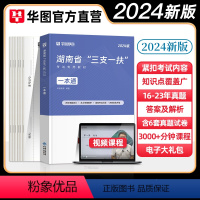 一本通+历年真题 [正版]华图湖南三支一扶2024年历年真题试卷模拟预测题库社区工作者服务考试2022湖南三支一扶考试支