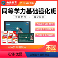 同等学力申硕英语基础强化班 [正版]未来教育2024年同等学力申请硕士英语网课申硕英语视频课程课件电子版资料同等学力申硕