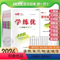 学练优语文+墨点字帖 八年级下 [正版]2024春季优翼新版学练优初中语文数学英语物理生物道德与法治历史地理八年级下册上
