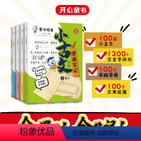 小古文漫画笔记:全4册 [正版]开心童书小学生小古文漫画笔记 手把手教你看懂文言文古诗文 小古文全解 趣味漫画 思维导图