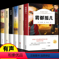 [名著6册]世界经典文学作品全套 [正版]世界经典文学名著作品全集全套6册雾都孤儿+飘+圣母院+红与黑等世界名著系列老师