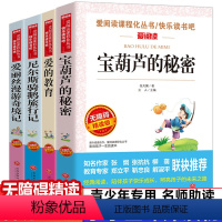 [正版]全4册!爱的教育 宝葫芦的秘密 爱丽丝漫游奇境记 尼尔斯骑鹅旅行记原著读物中小学生课外阅读书无障碍精读版