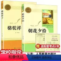 [正版]朝花夕拾骆驼祥子书原著无删减老舍鲁迅人民教育出版社七年级上下册必读课外书世界名著文学阅读书籍初中生读物小说初一