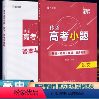 全国通用 高考小题 语文 [正版]2022新版新高考高考小题语文高一高二高三高考小题语文选择题填空题专项训练题