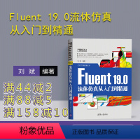 [正版]Fluent 19.0流体仿真从入门到精通 Fluent 流体仿真 几何模型 网格划分 流体力学