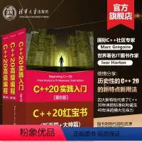[正版]新书套装 C++20实践入门第6版+C++20高级编程第5版 马克 格雷戈勒 C++20红宝书 新手篇+大神篇