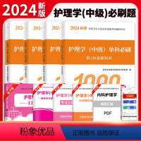 [正版]2024年主管护师护理学中级单科1000必刷题历年真题口袋书随身记主管护师中级全国卫生资格考试模拟试卷题库轻松