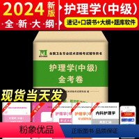 [正版]新版2024护理学中级考试全真模拟试卷 主管护师考试书护理学中级金考卷历年真题及专家押题试卷护理专业(中级)应