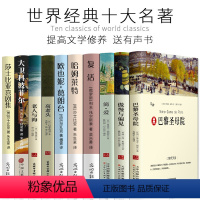 [正版]世界十大名著书籍 全套10册 初中生课外书文学经典高中生国外原版中小学生阅读著名小说大学生读物成人阅读套装图书