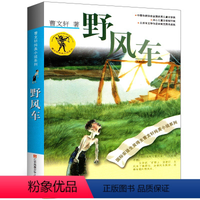 [正版]野风车 曹文轩 儿童文学小说课外读物书少儿故事名著丛书江苏凤凰少年儿童出版社 野风车/曹文轩纯美小说系列