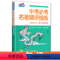 [七年级]中考必考名著精讲细练 [正版]状元笔记中考名著精讲细练七八九年级通用版全套初中语文名著导读一点通初一二三789