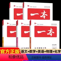 24版[语数英物化]套装5册 初中通用 [正版]2024 一本中考训练方案 初三中考总复习资料语文数学英语中考真题练习2