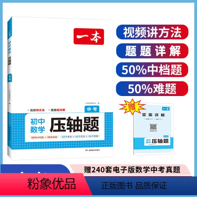 中考[数学压轴题] 初中通用 [正版]初中数学七八九年级数学压轴题2024初中数学题型专项训练初一初二初三中考计算题有理