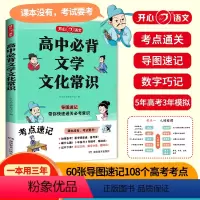 高中必背文学常识 [正版]小学初中高中必背文学文化常识2024版小学生初中生高中生中国古代历史现代文学常识积累大全基础知
