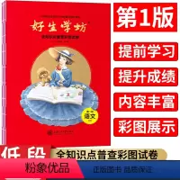 [低段语文]1-2年级 小学通用 [正版]好生学坊全知识点普查彩图试卷高中低段语文数学英语试卷测试卷全套人教版小学生绘本
