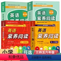 英语素养阅读 三-四年级(第二辑) 小学通用 [正版]英语素养阅读三四五六年级第二辑第一辑小学英语阅读组合训练英语阅读