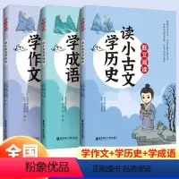 读小古文 [3本套装] 小学通用 [正版]既又阅读 读小古文学作文/学历史/学成语全3册套装 华东理工大学出版社 跨学科