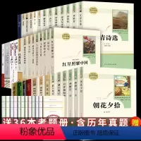 [人教版全套36册]初中阅读书目+考点 [正版]红岩书原著七年级下册必读红颜课外书杨益言罗广斌青少年爱国主义经典读物解放
