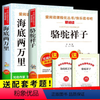 [正版]海底两万里 骆驼祥子老舍原著 七年级的课外书籍全套语文初一下册阅读名著初中生版人民文学出版社书海底2万里必读