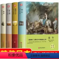[精装]高尔基四部曲 [正版]高尔基的童年在人间我的大学母亲三部曲原著精装全套六年级初中生初中七年级高中生高一必读世界名