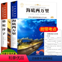 [正版]海底两万里和骆驼祥子 老舍的书原著全套 初中版七年级下册适读经典书目世界名著小学生课外阅读书籍 海底二万里两万