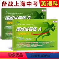 中考模拟试卷集A+B(2本套装) 初中通用 [正版]任选 初中英语考纲词汇专项训练写作语法专项考点整合上海市毕业学业考试